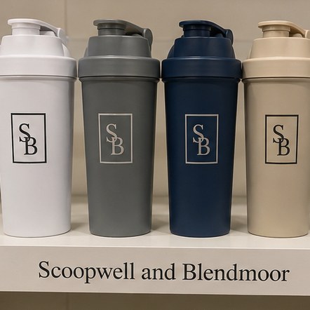 Agitator & Mesh Shaker Bottles with custom branding