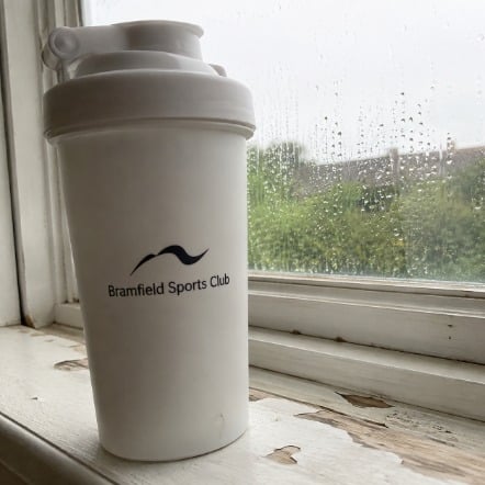 Branded shaker bottles with logo