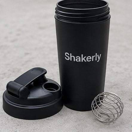 Classic Whisk-Ball Shaker Bottles with custom branding