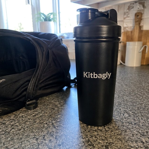 Custom shaker bottles — customer photo